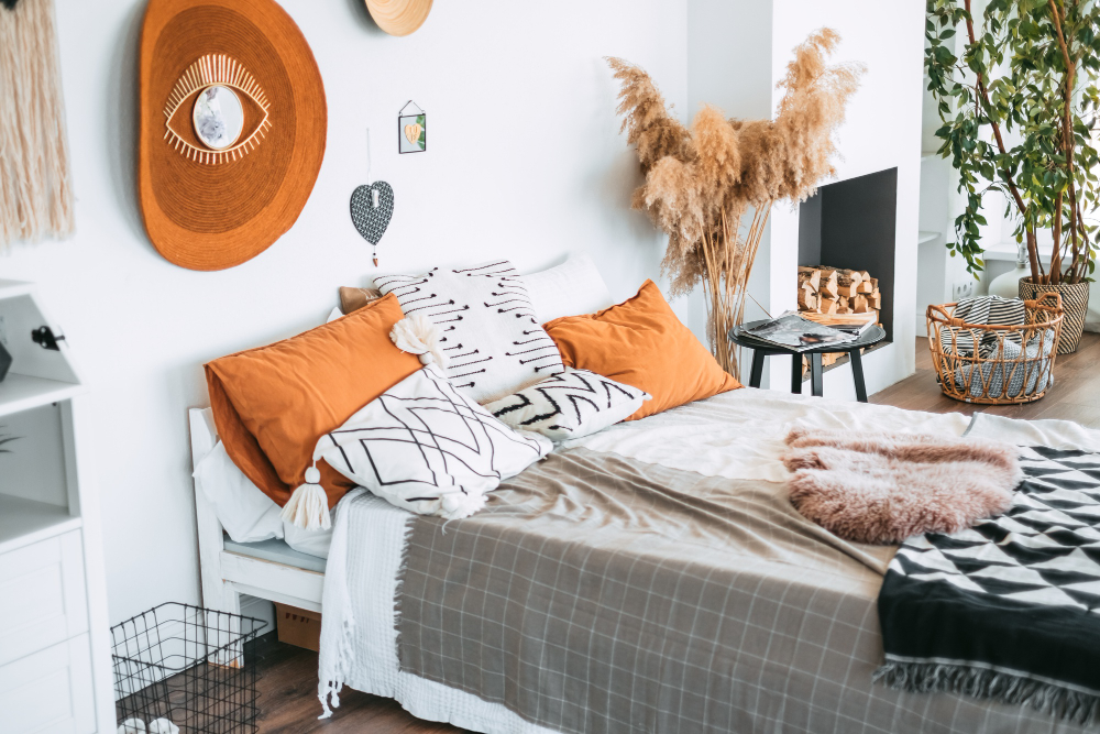 Couleurs tendance 2026 pour une chambre à coucher